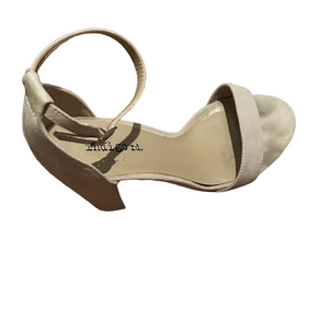 Indigo Women's Beige Heeled Sandals 6M